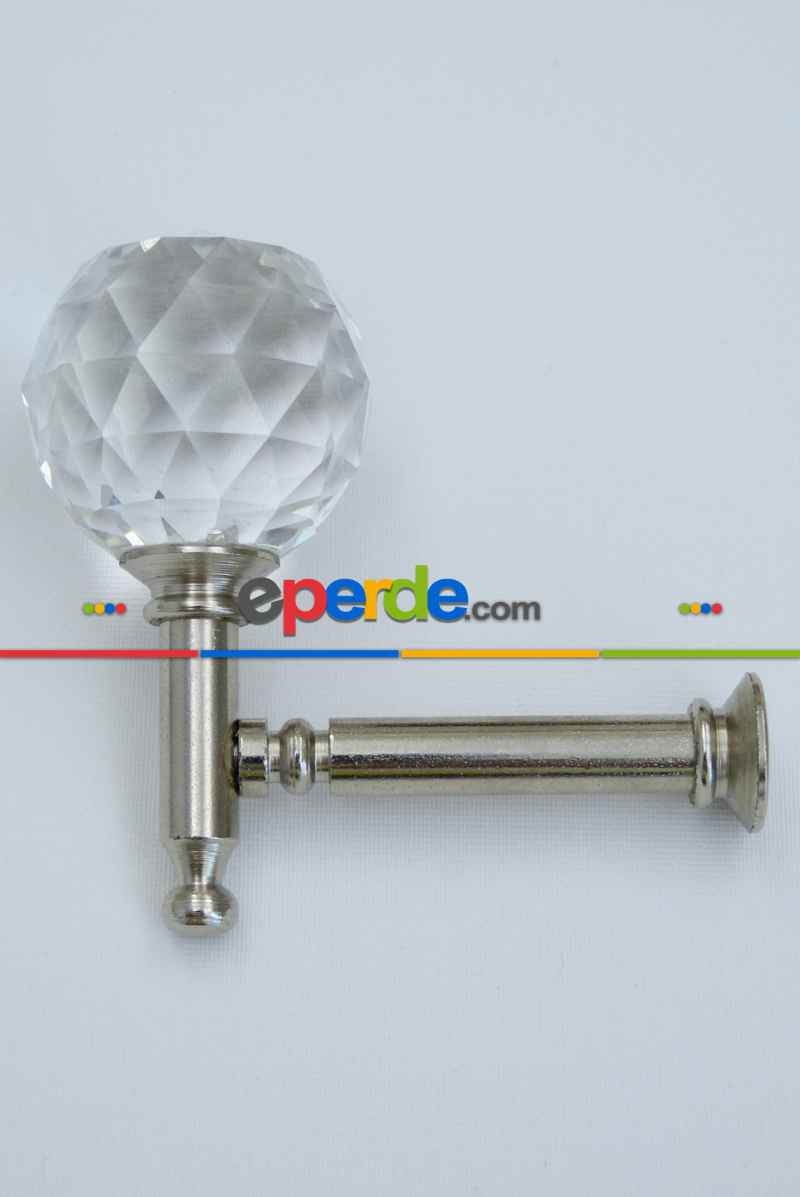 Perde Fon Demiri Pipo Gümüş- Gri-füme-antrasit