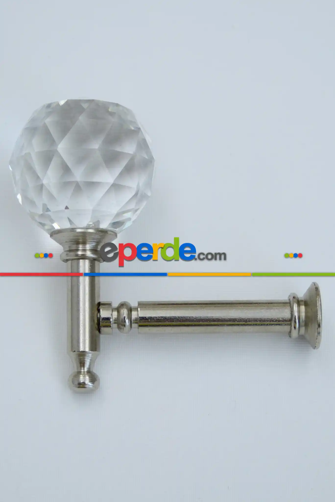 Perde Fon Demiri Pipo Gümüş- Gri-füme-antrasit