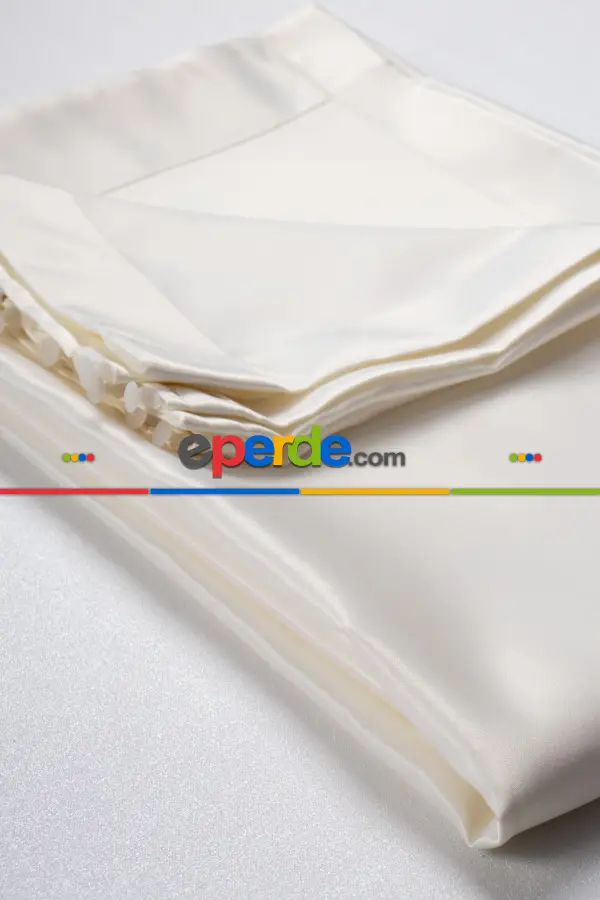 Oturma Odası - Ekru -güneşlik Perde - Yüksek Gramajlı