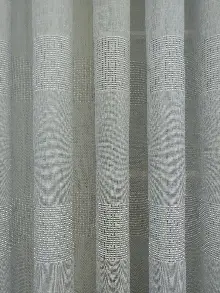 Gri Keten Tül Perde- Gri-füme-antrasit - Kurşunlu Tül