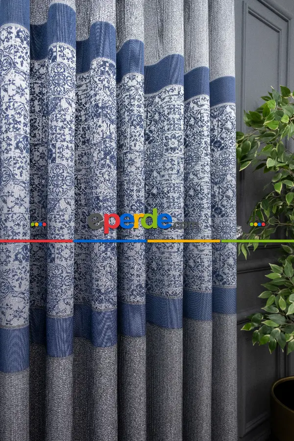 Yatak Odası - Lacivet Açık Gri Göbek Pano Gramajlı Dökümlü Uygun Fiat  Lacivert