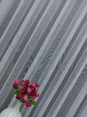 Sade Tül Perde - Beyaz