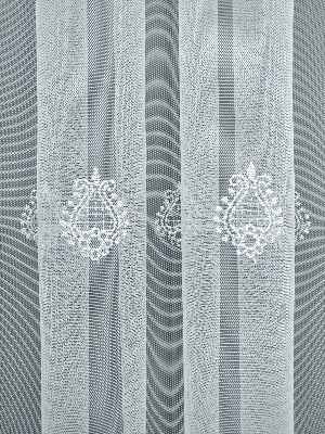 Grek Brode Desenli Brode Tül Perde (yeni Sezon)- Ekru