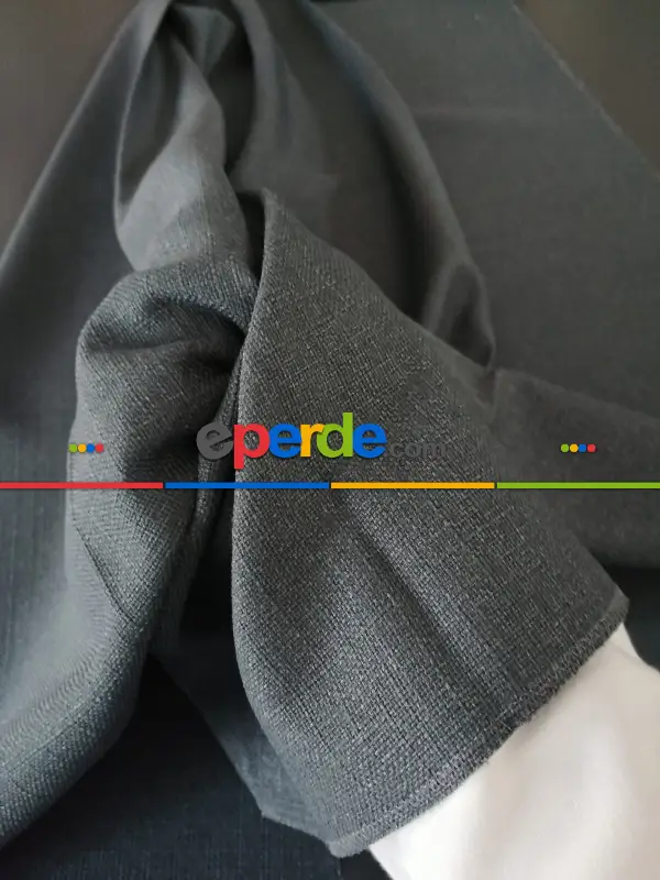 Milpa Keten Düz Fon Perde - 32 Renk Seçekli