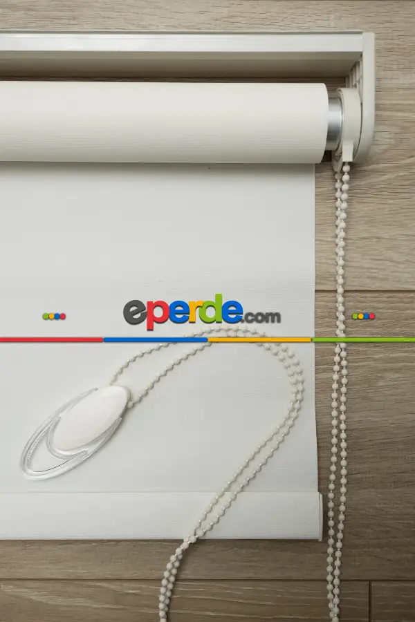 Hazır Ölçülü Kampanyalı Krem Stor Perde 170cm X 180cm 