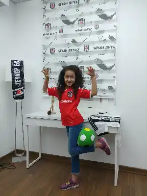 Genç Odası - Zebra Perde- Dijital Taraftar Baskılı Beşiktaş Zebra Perde- Siyah-beyaz