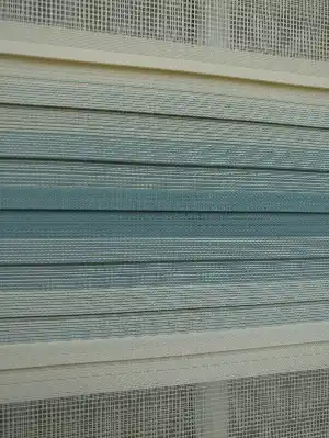 Zebra Perde - Degrade Renk Geçişli Pileli Zebra Perde- Petrol Mavisi