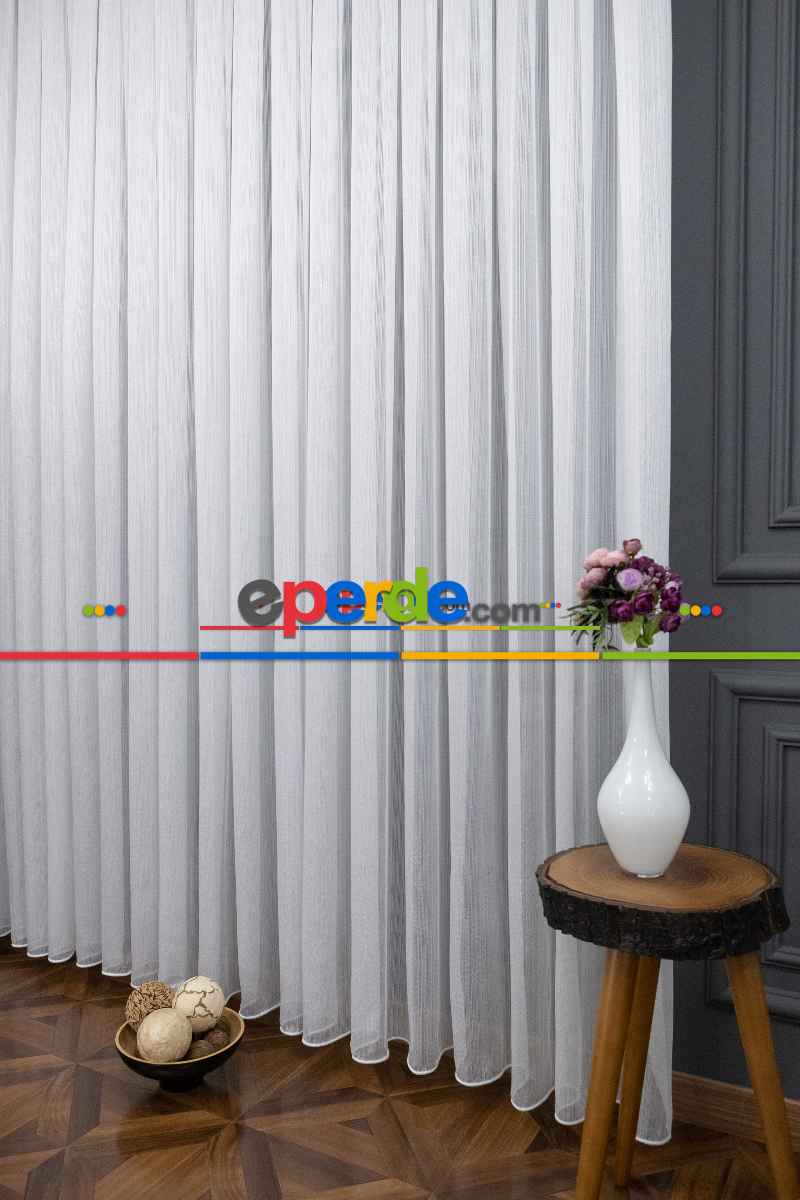 Yeni Trend Modern Düz Tül 1.kalite (dikim Ücreti Fiyata Dahildir)