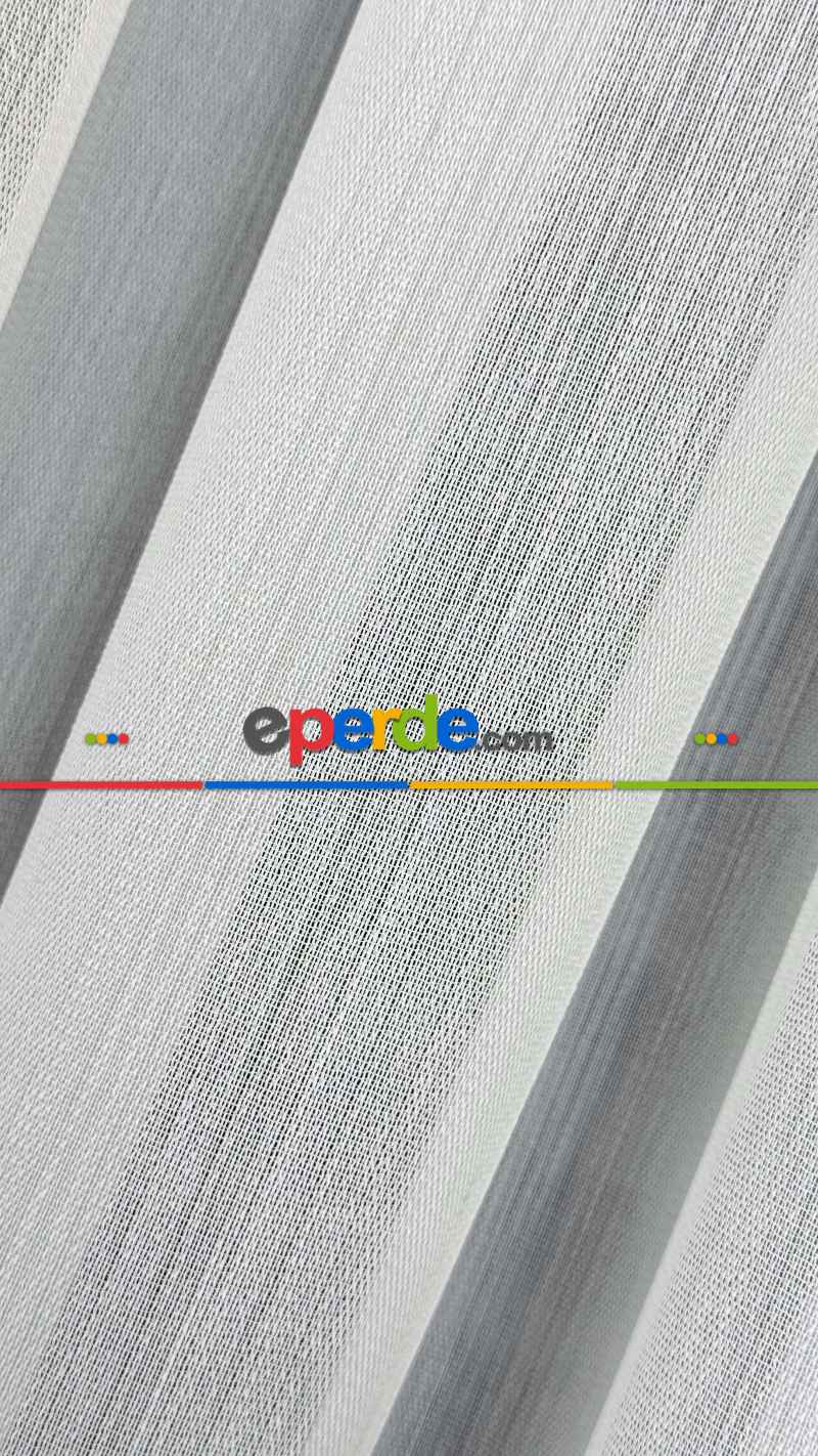 Yatak Odası - Ekru Bambu Büzgülü Ekstraforlu Tül Perde