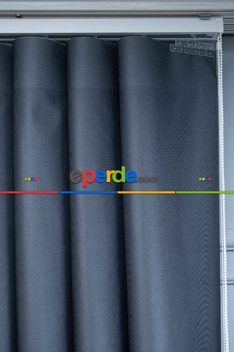 Lens Akıllı Dikey Tül Perde Koza-32- Çok Renkli 2