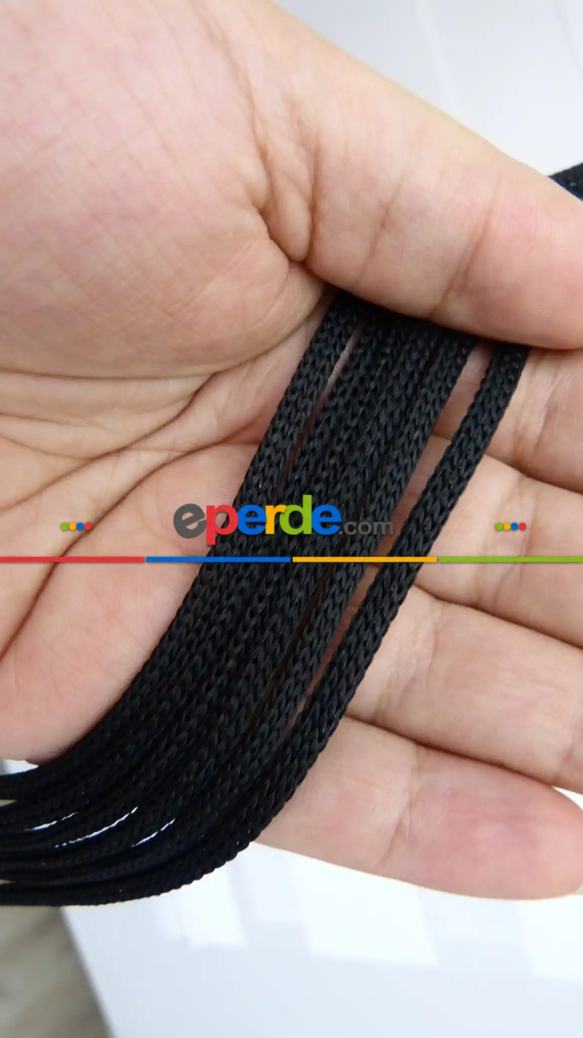 Jumbo İp Perde Ht18- Siyah