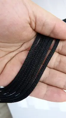 Jumbo İp Perde Ht18- Siyah