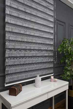 Zebra Perde -renk Geçişli Bambu Zebra Perde