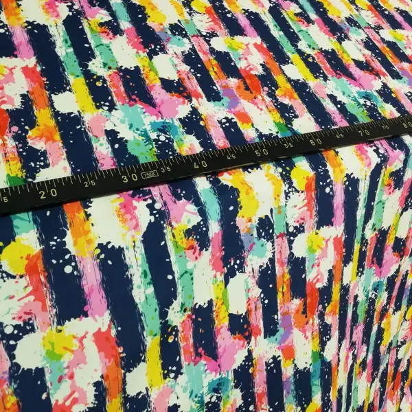 Suluboya Desenli Fon Perde Evm613 Kumaşı Kalındır Duck Bezi Değildir- Lacivert-Mavi-Kırmızı-Sarı-Beyaz-Pembe-Turuncu