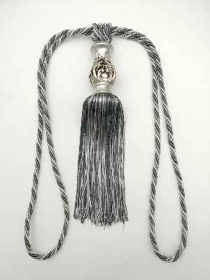 Fon Bağı Braçol Çift Renkli Gri-füme- Gri-füme-antrasit-füme