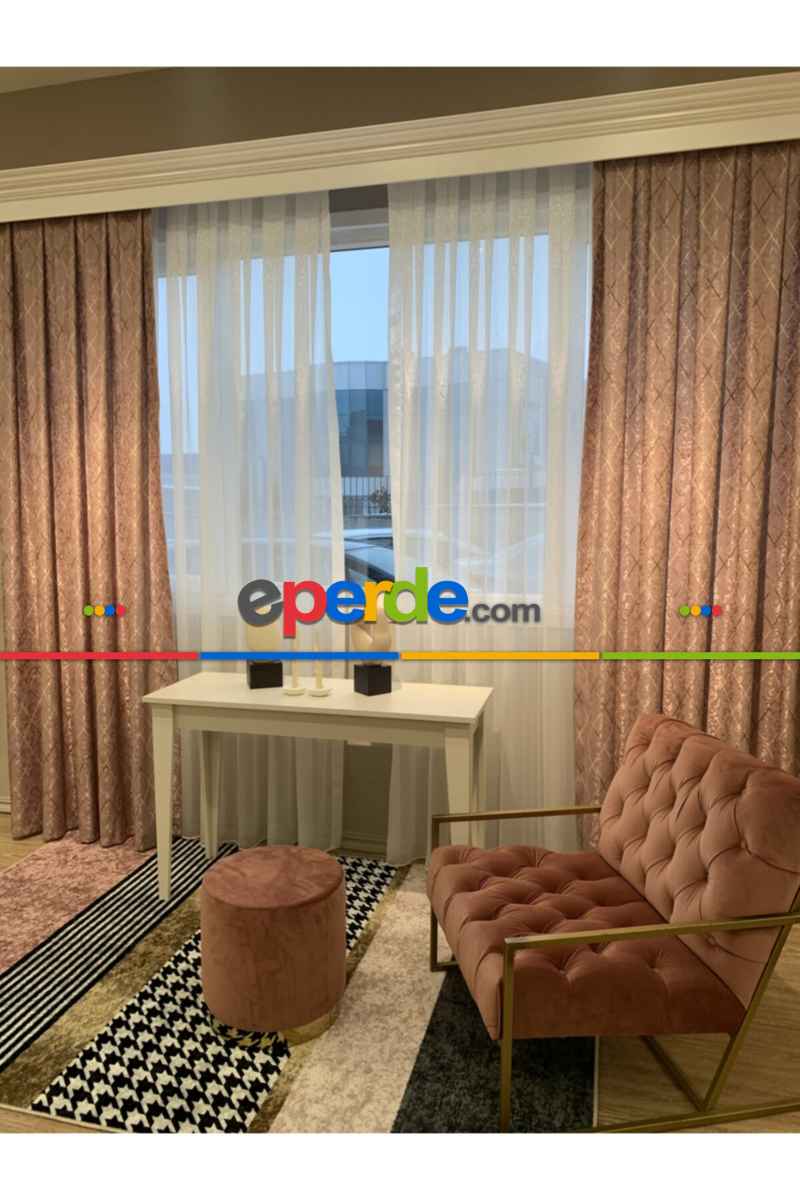 Brillant Fon Perde Livalorent Yeni Model Renk Tasarım Kanat Perde Yan Perde