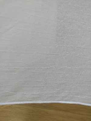 Mutfak - ( Orjinal ) Düz Crush Tül Perde 