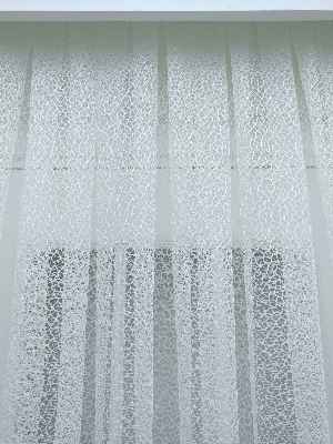 Örme Düz Tül Perde 100% Orjinal Ürün- Ekru