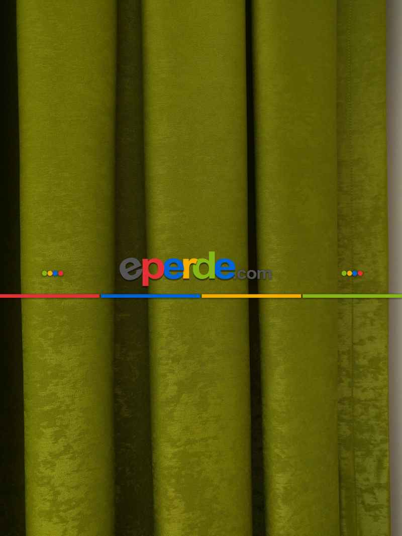 Soft Fon Perde- Fıstık Yeşili