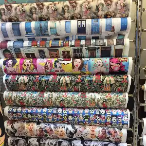 Kedi Desenli Fon Perde Evm793 Kumaşı Kalındır Duck Bezi Değildir- Siyah-hardal Sarısı