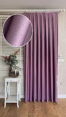 Gül Kurusu Blackout - Karartma Fon Perde, Premium Kalite Serisidir, %80 Oranında Işığı Keser