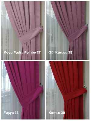 Düz Daimond Fon Perde 35 Farklı Renk (özel İndirimli Fiyat)