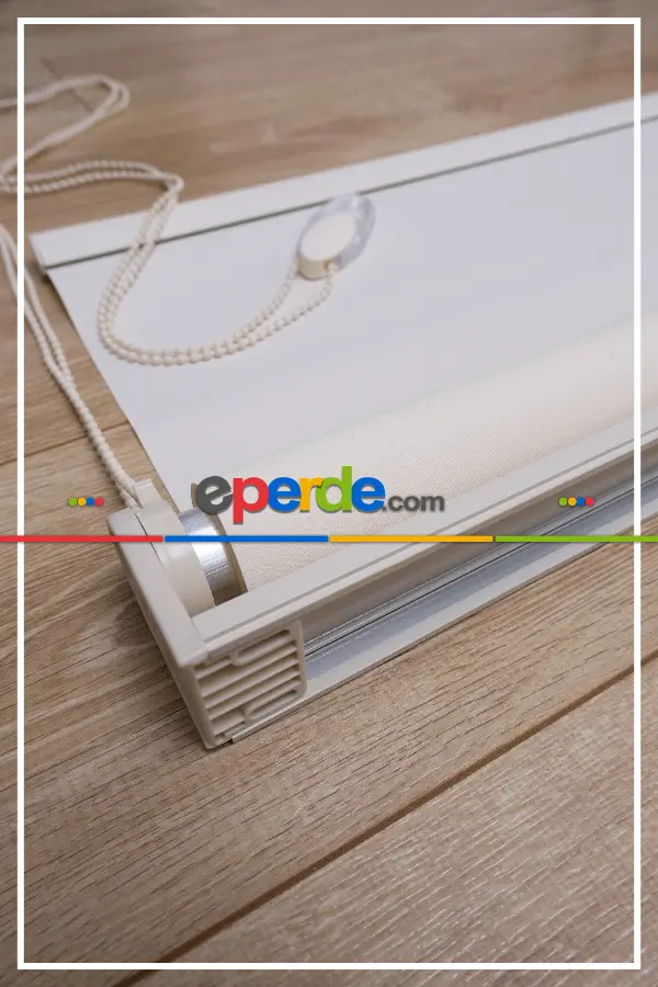 Stor Perde Yıkanabilir Leke Tutmaz A Kalite - Ekru Ve Beyaz- Beyaz-ekru