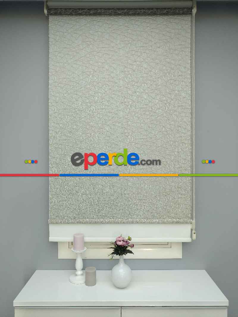 Mutfak - Çiftli Sistem Dantel Stor- Siyah-altın