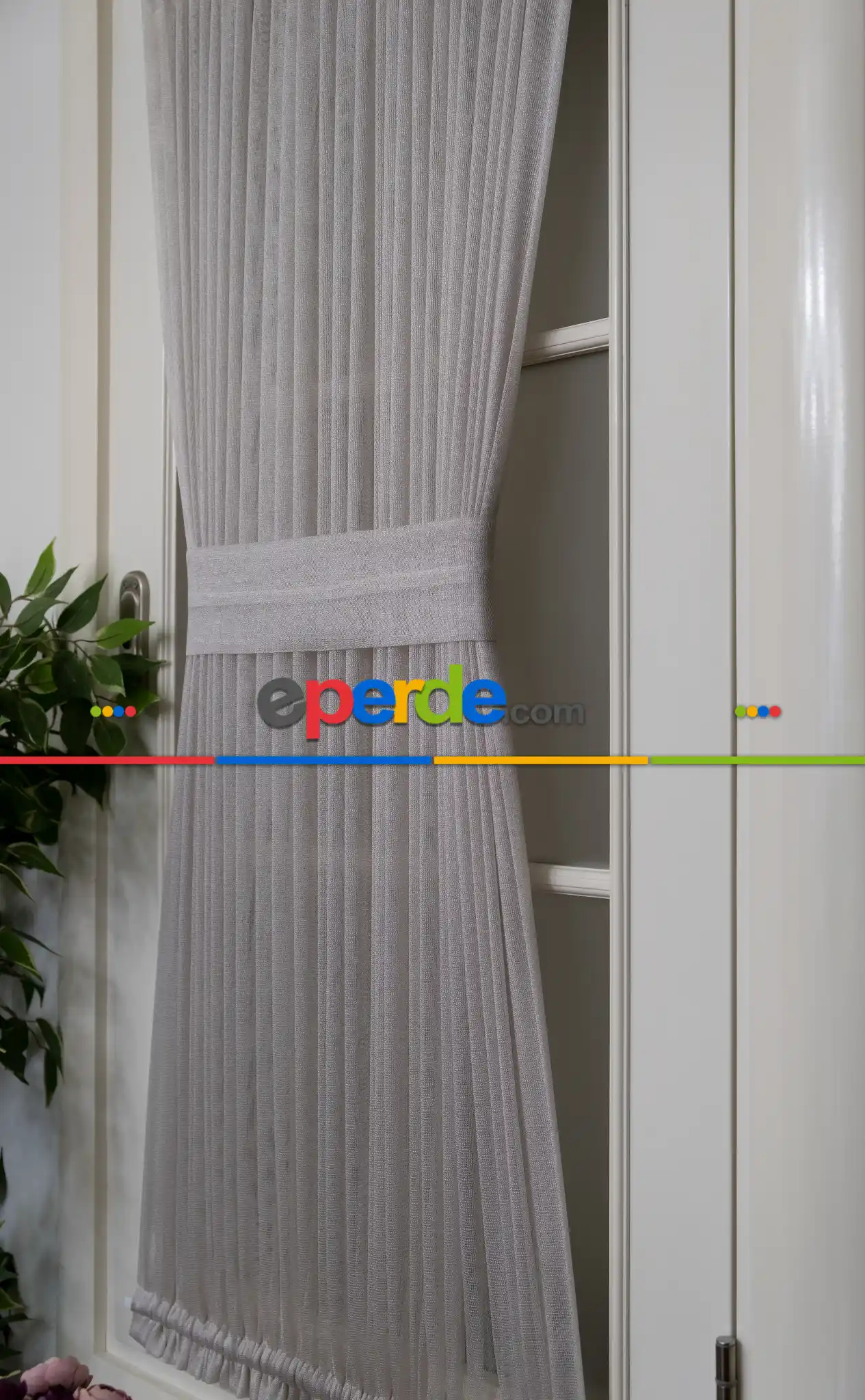 Monaliza Gri Tül Ütü İstemeyen Fantazi Tül