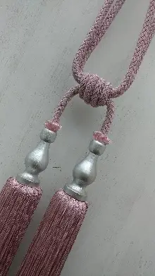 Gül Kurusu Rengi Braçol Perde Bağı- Gül Kurusu