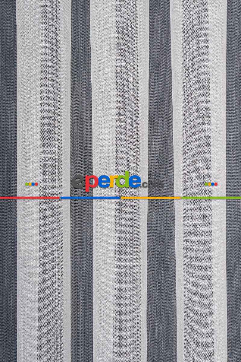 Salon Tül Modelleri - Garvolin Gri Düz Tül Perde