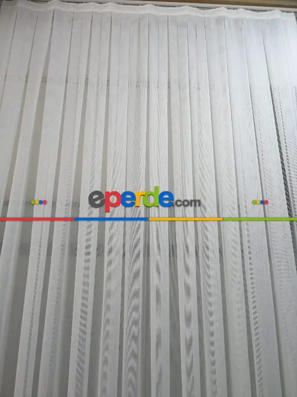 Oturma Odası - Leor Zırh Güneş Işığında Parlayan Tül Perde - Sedef