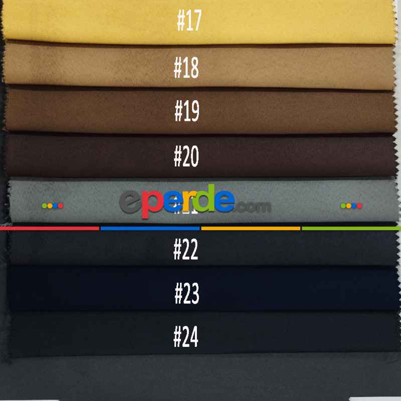 Yatak Odası - Geniş Enli Blackout Karartma Perdeler 33 Renkli - Siyah Krem Kahve Antrasit Mavi Perdeler