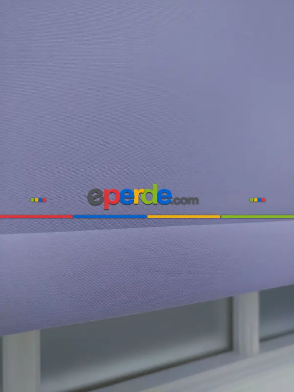 Açık Mor Stor Perde- Mor