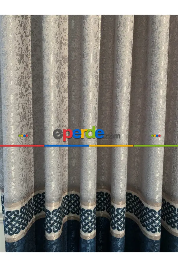 Yatak Odası - Brillant Perde Livabonarperde Yeni Tasarım Desen Renkl Fon Perde Yan Perde Kanat Perde