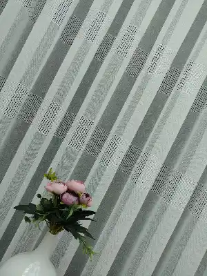 Keten Tül Gramajlı Perde- Ekru - Kurşunlu Tül