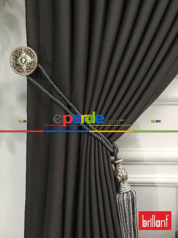 Antrasit Koyu Gri %90 Karartma Blackout Fon Perde