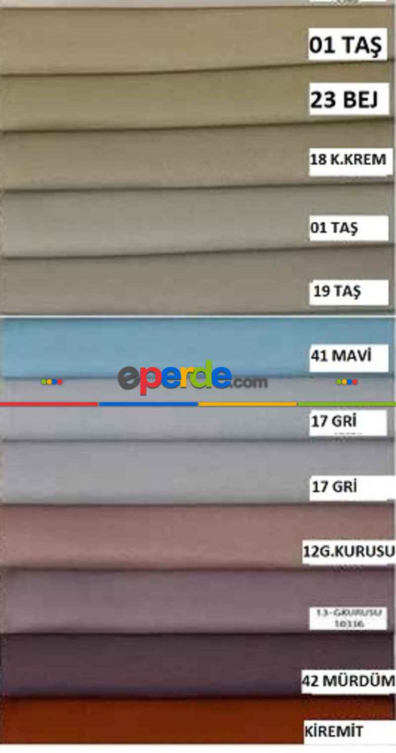 Blackout Güneşlik - Işık Geçirmez Karartma Perde - 1. Kalite - Çok Renkli