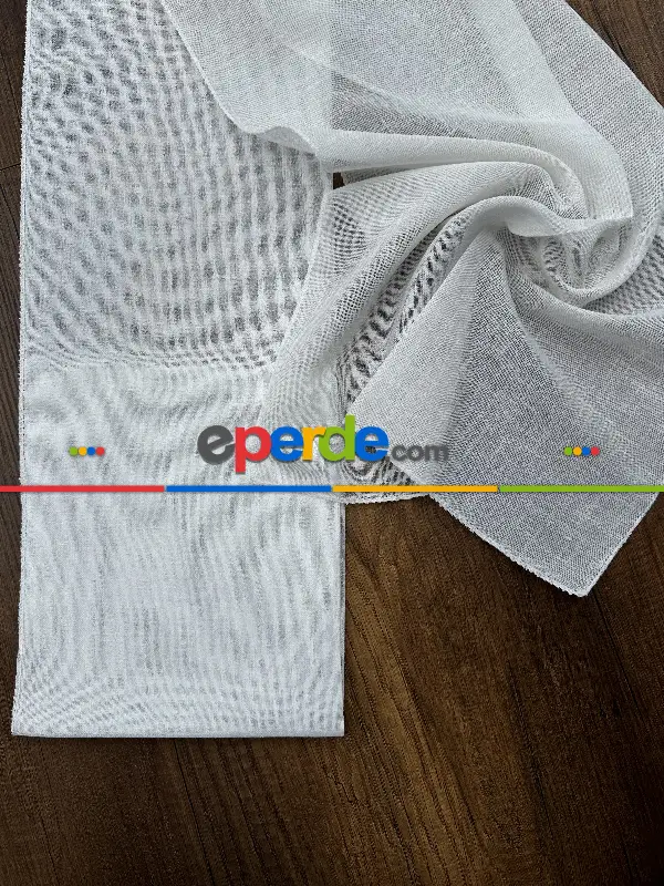 Keten Tül Bienvile Yüksek Gramaj Kaliteye Önem Verenler İçin Ekru Ve Krem Renk Seçeneği İle