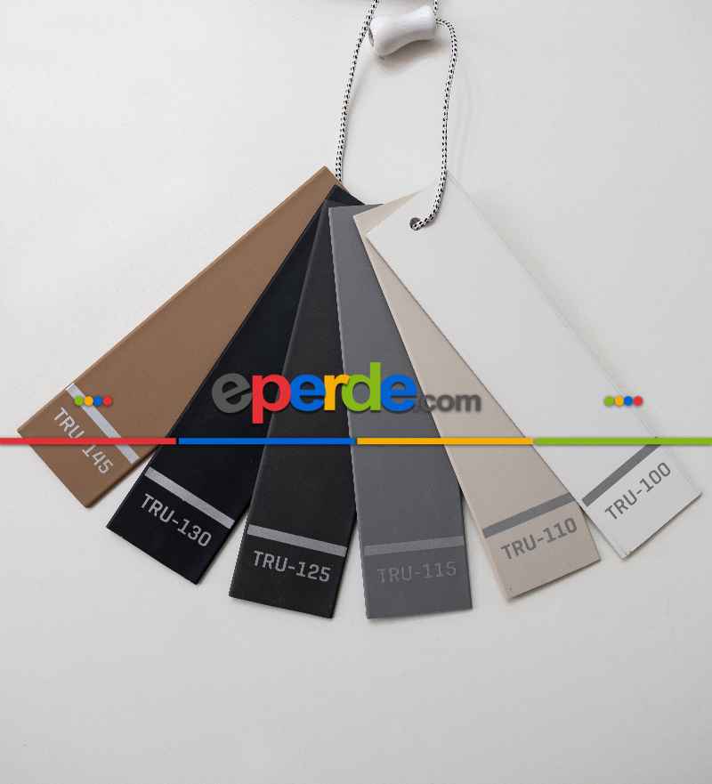 Mutfak 2025 Sezonu - 50 Mm Ahşap Görünümlü Jaluzi Perde - Alev Almaz - Sudan Etkilenmez