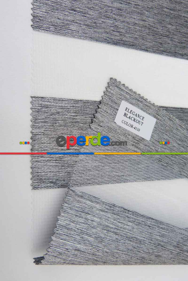 Karartma Zebra Perde Blackout) Işık Geçirmez- Füme