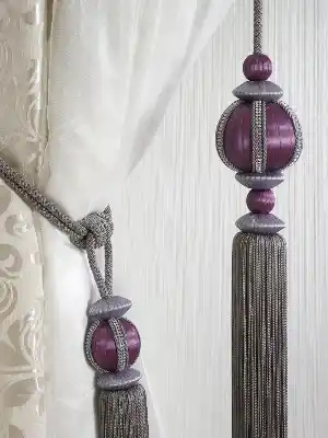 Braçol Fon Bağı Gri - Mor- Mor-gri Koyu