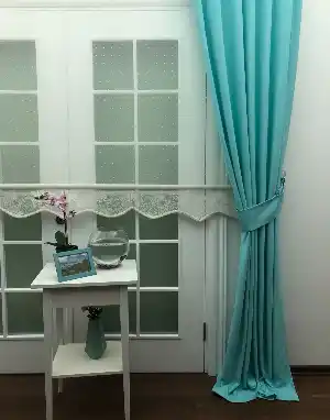 Turkuaz Renk Düz Fon Perde- Turkuaz Yeşili Ara Renk-turkuaz
