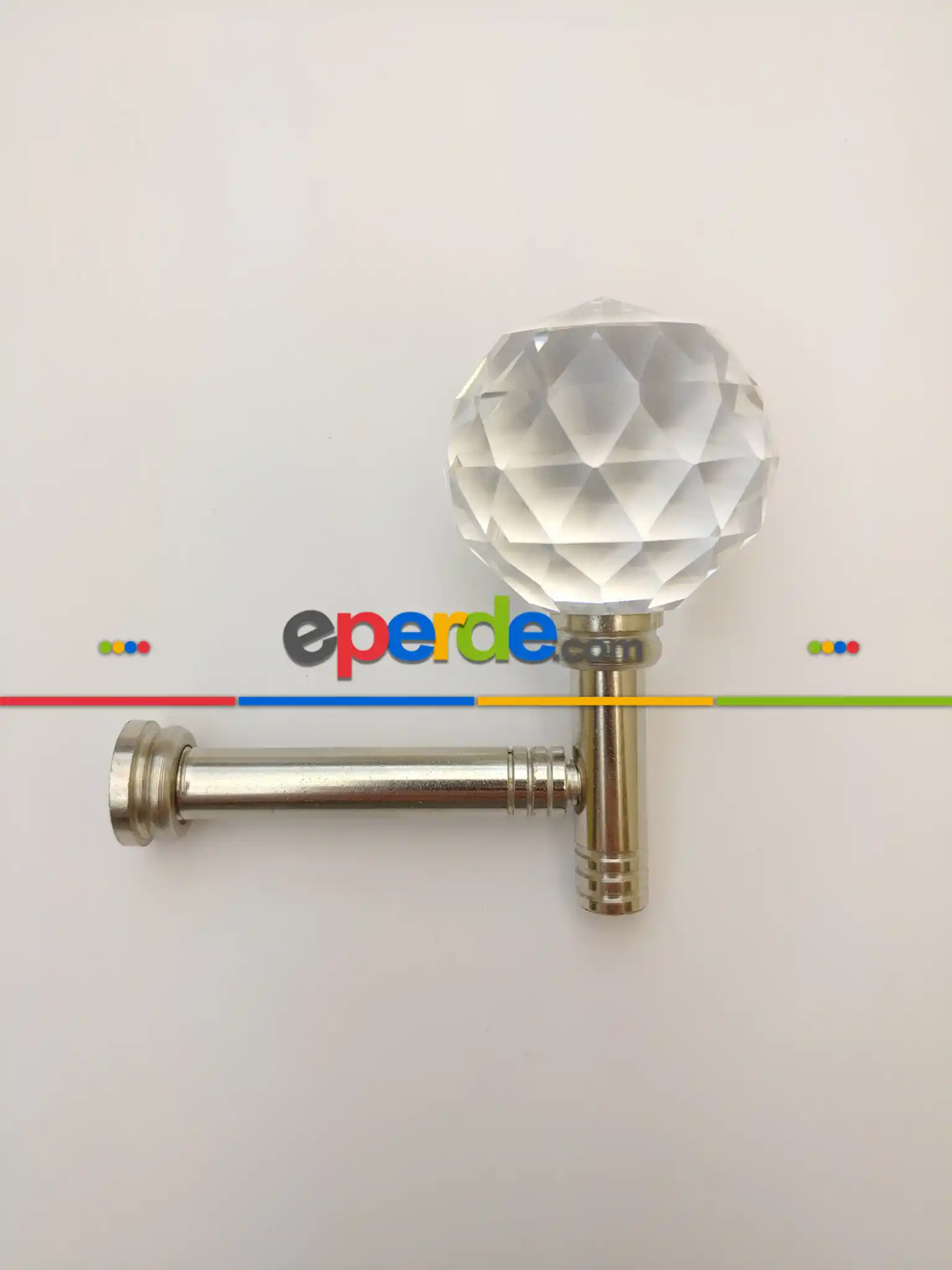 Perde Fon Demiri Pipo Gümüş- Gümüş