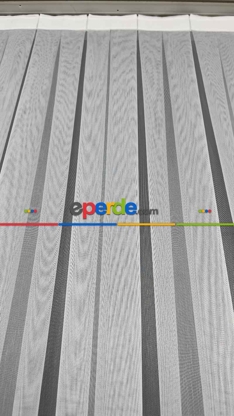 Yatak Odası - Premium Seri Trend Perde Modelleri 2023-kabartma Atlas İplikle Nakışlı İşleme Tül Perde 02