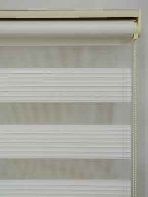 Zebra Perde Dar Plise (pileli) Serisi 425-05- Krem Açık