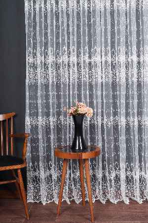 Salon Ve Oturma Odası İçin Brode Tül Perde | Özel Desen