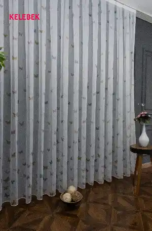 Çocuk Odası Tül - 6 Değişik Desen Çocuk Ve Genç Modern Tül Perde - Elit Ürün