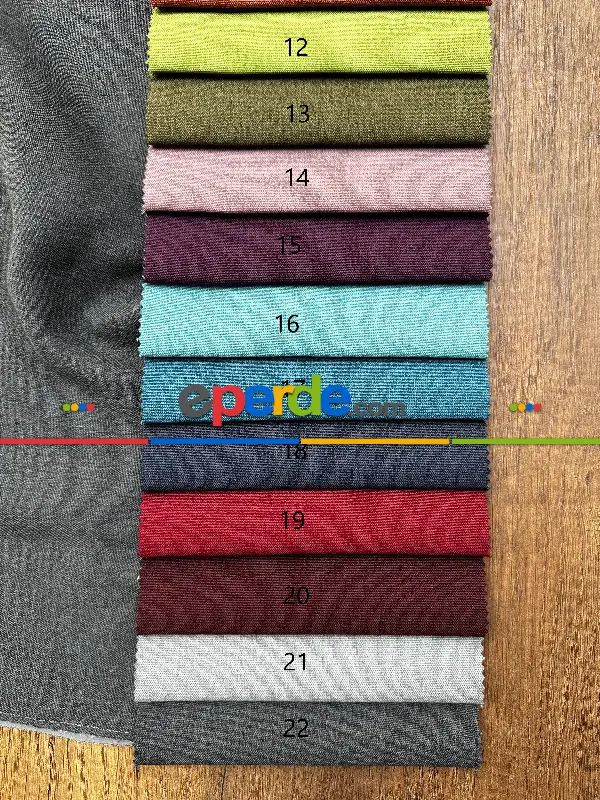 Yatak Odası - Pera Blackout Keten Fon Perde Işık Geçirmez Yüksek Gramaj Kaliteye Önem Verenler İçin