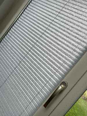 Mutfak - Plisel Perde, Gri Diamond Seri Cam Balkon Perdesi 1. Kalite Matkapsız Montaj Yaylı Sistem